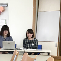 本日発表していただいた同級生コンビ（戸田さん＆西さん）